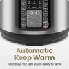 Chefman 13-in-1 Electric Pressure Cooker, 6-Quart Multicooker with Touchscreen Controls, Slow Cooker, Steamer, Sauté, Soup, Chili, Delay Start & Keep Warm, Stainless Steel
